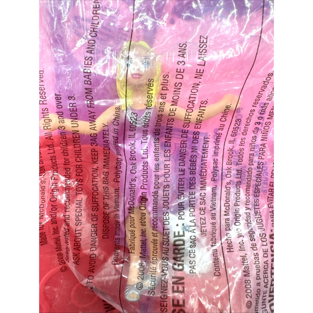 McDonalds Happy Meal 2008 Polly Pocket #6 Yeah Polly Cabinet White Kitty